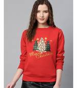 Red Christmas Tree Sweatshirt