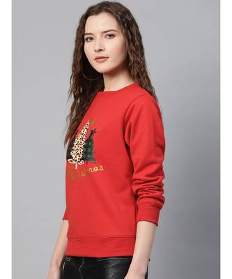 Red Christmas Tree Sweatshirt 2