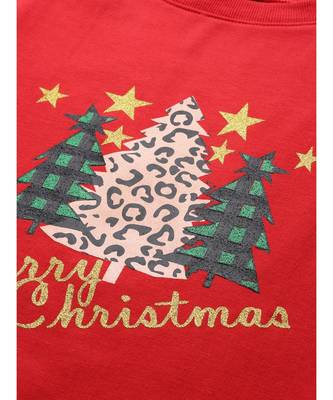 Red Christmas Tree Sweatshirt 5