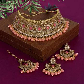 Pink necklace-sets 1