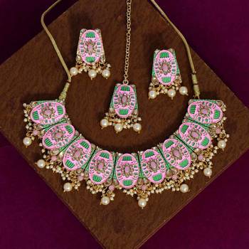 Pink necklace-sets 1