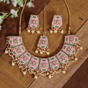 Pink necklace-sets 2
