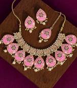 Pink necklace-sets