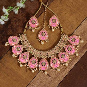 Pink necklace-sets 2