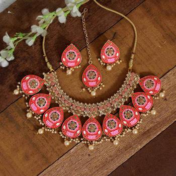 Pink necklace-sets 2