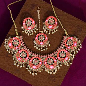 Pink necklace-sets 1