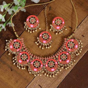 Pink necklace-sets 2