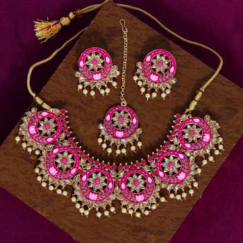 Pink necklace-sets 1