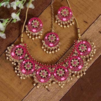 Pink necklace-sets 2