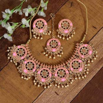 Pink necklace-sets 2