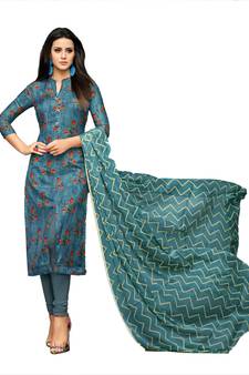 Multicolor embroidered chanderi salwar