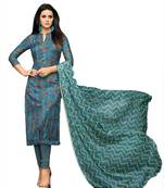 Multicolor embroidered chanderi salwar