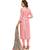 Pink embroidered chanderi salwar