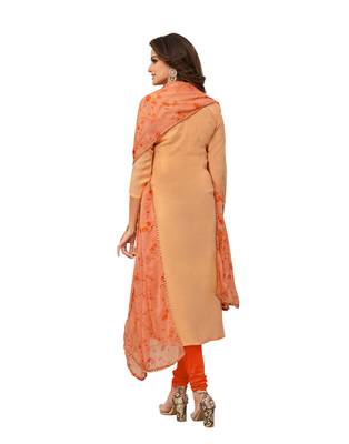 Cream embroidered chanderi salwar 2