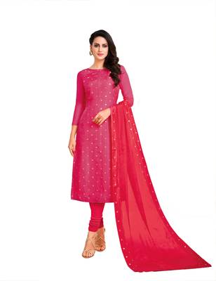 Pink embroidered  salwar 1