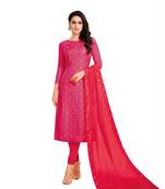 Pink embroidered  salwar