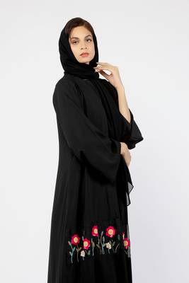 Iris Embroidered Abaya 2