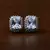 Rhodium Plated White Stone Embellished American Diamond Stud 216ED456