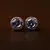 Rose Gold Plated White Stone Embellished American Diamond Stud 216ED461