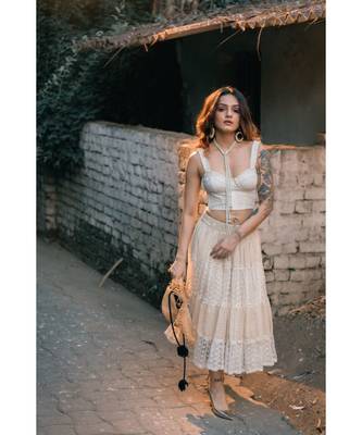 Net Lace Skirt 2
