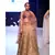 GOLD EMBROIDERY  LEHENGA WITH HALTER BLOUSE