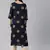 Navy Blue Printed Kurtis