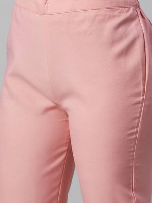 Pink printed rayon kurtas-and-kurtis 5