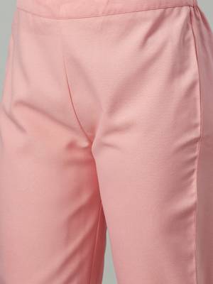 Pink printed rayon kurtas-and-kurtis 5