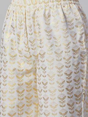 Grey printed rayon kurtas-and-kurtis 5