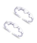 Heart Sterling Silver Toe Ring-TR95