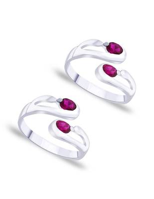 Exquisite Upper Openable Silver Toe Ring-TR94 1