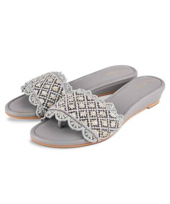 Scallop sequins Flats 1