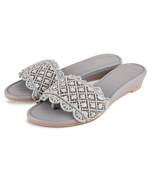 Scallop sequins Flats