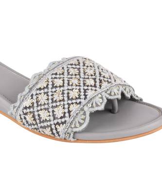 Scallop sequins Flats 3