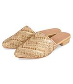 Golden Sequins mules