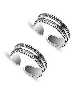 Trendy Silver Toe Ring-TR205 1