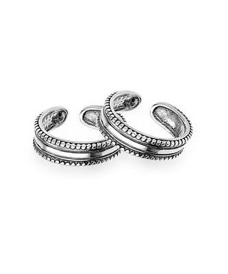Trendy Silver Toe Ring-TR205 2