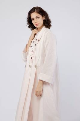Xenia Double Lapel Long Jacket 2