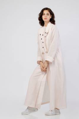 Xenia Double Lapel Long Jacket 3