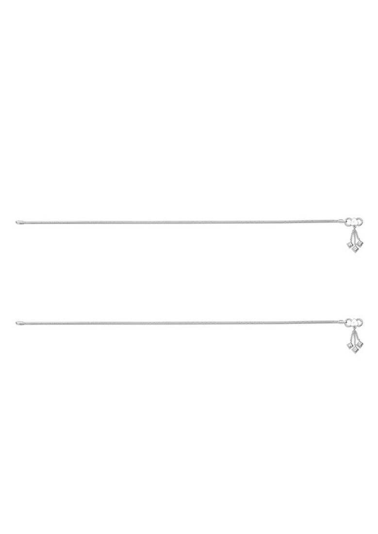 Shine Cutwork Chain Anklets-ANK073