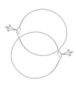 Plain Chain With Charm Anklets-ANK077