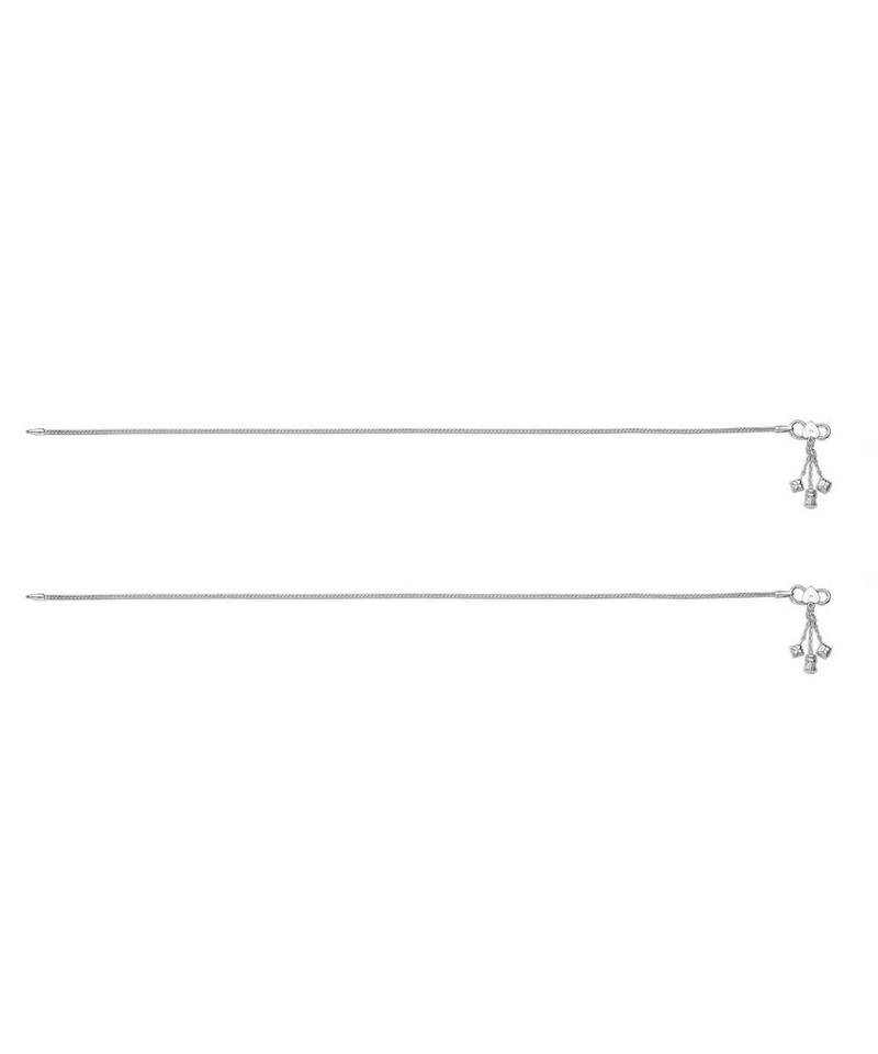 Plain Chain With Charm Anklets-ANK077