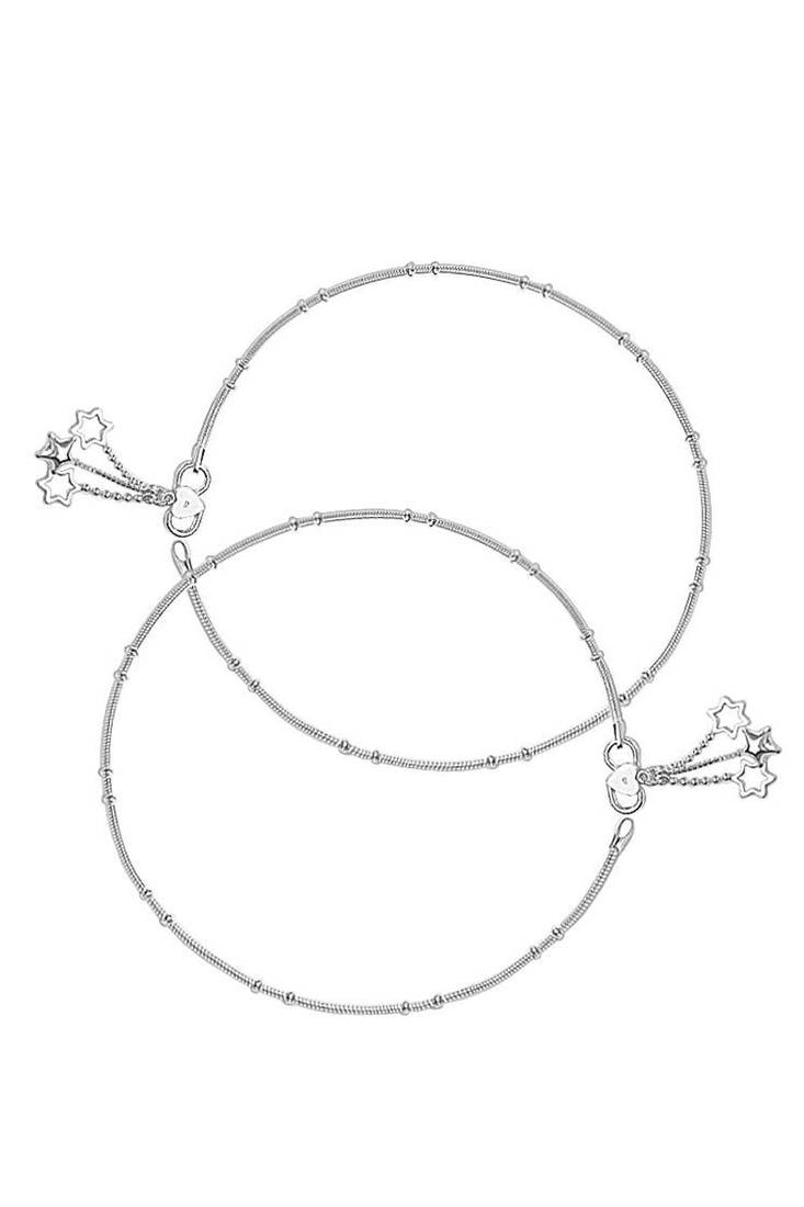 Star Charms Chain Anklets-ANK085