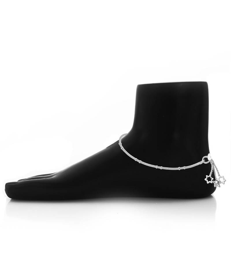 Star Charms Chain Anklets-ANK085