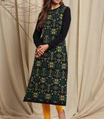 Janasya Women's Multicolor Woolen Kurta
