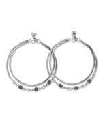 Double Chain Beads Anklets-ANK095