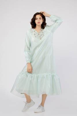 Thea Sheer Maxi Dress 1