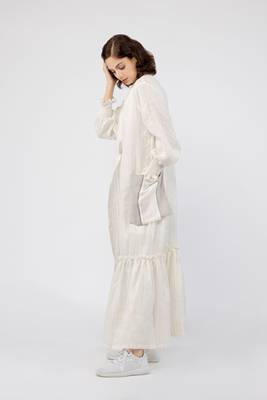 Rhea Button Abaya 2