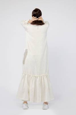 Rhea Button Abaya 3