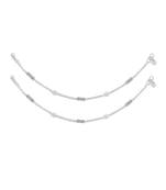 Tribal Silver Anklets-ANK101